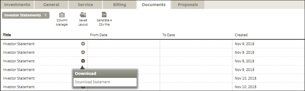 Investment solution title refresh and sentence case labels